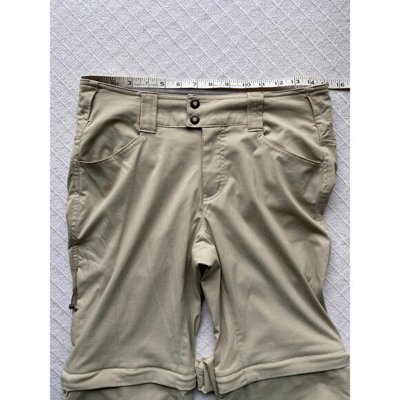 Columbia Omni-Shield Stretch Hiking Convertible‎ Zip Pants Shorts Women's 8 - Picture 10 of 12